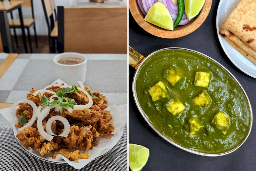 Mom’s Indian Cuisine serves traditional foods, including the special green curry
